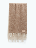 Filippa K Boucle Colour Block Scarf In Beige