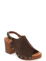 Cordani Winnie Slingback Sandal In Camoscio Cacao