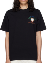 Casablanca Ssense Exclusive Black 'for The Peace' T-shirt