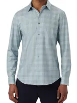 Bugatchi James Ooohcotton® Plaid Button-up Shirt In Jade