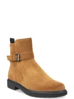 Ecco Metropole Amsterdam Waterproof Bootie In Camel