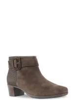 Munro Callie Water Resistant Bootie In Espresso Combo