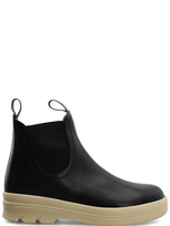 Loro Piana Lakeside Ankle Boots In Black