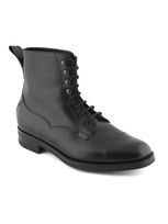 Edward Green Galway Leather Lace-up Boots In Nero