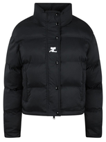 Courrèges Black Polyester Padded Jacket