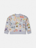 Stella Mccartney Kids' Dreammaker Doodle Sweatshirt In Grey