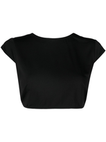 Agent Provocateur Black Anastacia Beach Crop Top