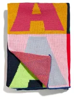 Baublebar Squared Up Throw Blanket In Rainbow-n