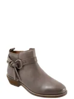 Softwalk Reade Bootie In Dark Grey