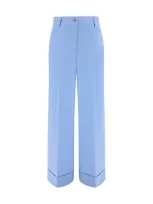 P.a.r.o.s.h Pants In Azzurro Polvere