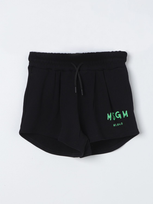 Msgm Short  Kids Kids Color Black