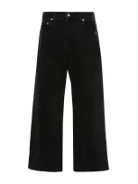 Jacquemus Black Les Sculptures 'le De-nîmes Court' Jeans