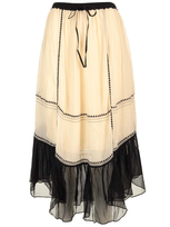 Ulla Johnson Freida Long Skirt In Neutrals