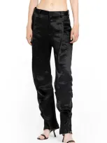 Y/project Banana Slim Pants In Black