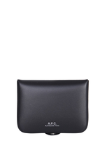 Apc A.p.c. Josh Coin Purse In Black