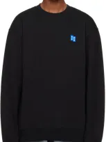 Ader Error Black Crewneck Sweatshirt