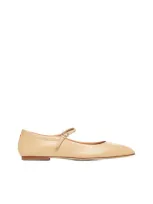 Aeyde Flat Shoes In Beige