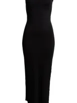 Afrm X Revolve Essential Dunn Maxi Dress In Noir