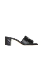 Alexander Mcqueen Sandals In Black