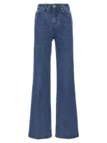 Ami Alexandre Mattiussi Flared Jeans In Blue