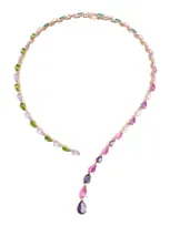 Anabela Chan Candy Nova 18k Rose Gold Vermeil Multi-gem Necklace