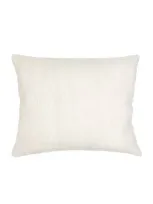 Anaya So Soft Linen Dutch Euro Pillow Down Insert In Ivory