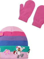 Andy & Evan Kids' Spongebob Squarepants™ Rainbow Beanie & Mittens Set