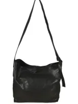 Ann Demeulemeester Tosh Large Soft Shoulder Bag In Black