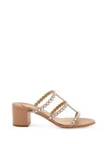 Aquazzura Tequila 50 Sandals In Neutrals