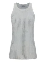 Attico Tank Top In White