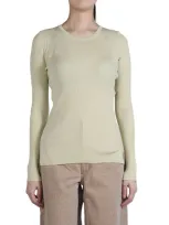 Auralee Ribbed Sweater In Neutrals