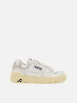 Autry Sneakers Clc In White Leather.