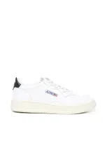 Autry Sneakers Medalist In Cowskin In White