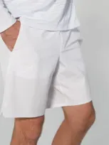 Avi Pickleball Shorts 9" In Club White