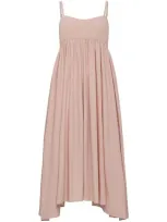 Azeeza Rachel Midi Dress In Pink