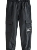 Baker By Ted Baker Kids' Cargo Pants In Black