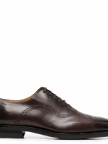 Bally Scotch Lace-up Leather Oxford Shoes In Brown