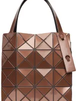 Bao Bao Issey Miyake Brown Carat Large Bag