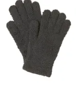 Barefoot Dreams Cozychic Gloves In Gray