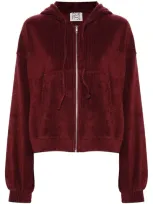 Baserange Hoodie Aus Cord In Rot