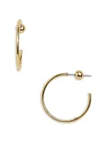 Baublebar Dalilah Bead C-hoop Earrings In Gold