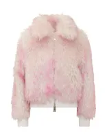 Becagli Since 1994 Mohair Jacket In Pink