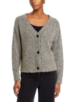 Bella Dahl Marled Cardigan In Black Gold Shimmer