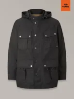 Belstaff Centenary Campaign Motorcycle Coat In Black