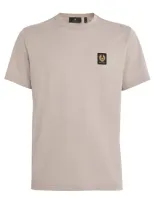 Belstaff Cotton Logo T-shirt In Grey