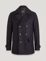 Belstaff Milford Peacoat In Navy