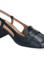 Bibi Lou Niky Slingback Loafer Pump In Marino