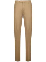 Boglioli Slim-fit Tailored Trousers In Neutrals