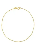 Bony Levy 14k Gold Twist Chain Bracelet In 14k Yellow Gold