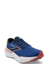 Brooks Glycerin Gts 21 Running Shoe In Blue/icy Pink/rose